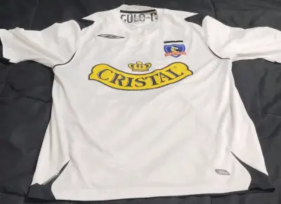 Camiseta fútbol Colo-Colo blanca - miniatura 1