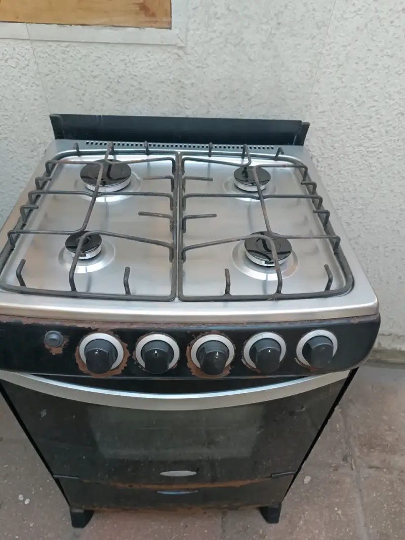 Cocina a gas de cañeria con horno - 4