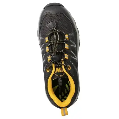 Zapatillas weinbrenner deportivas negro y amarillo - miniatura 2