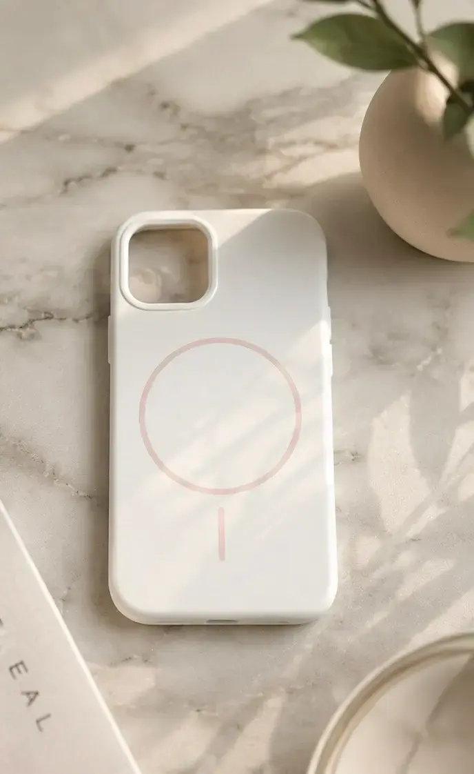 Funda Rosa Pastel para iPhone 12