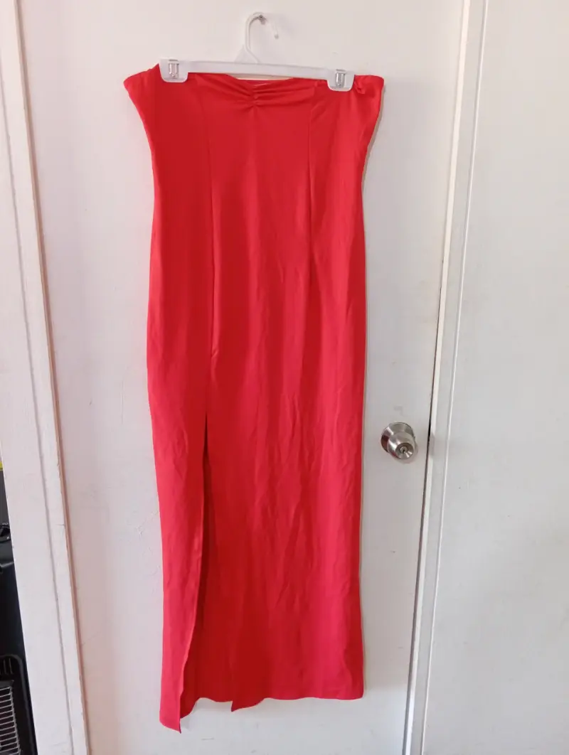 Vestido rojo elegante