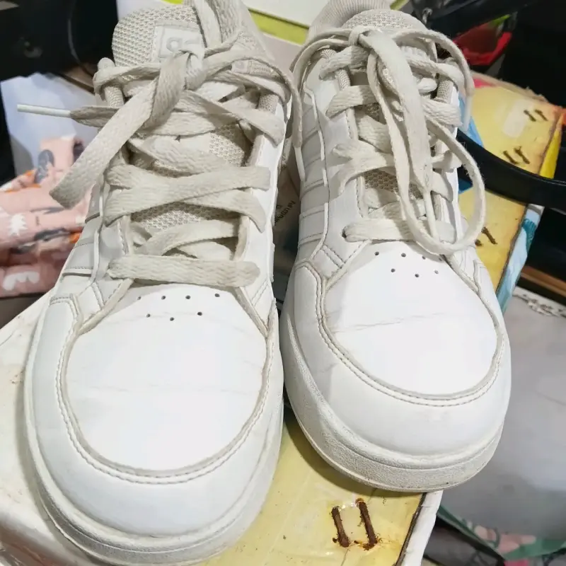 Zapatillas blancas de cuero - 1