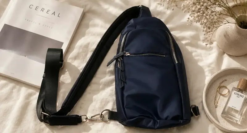 Bolso Lateral Ghost Negra