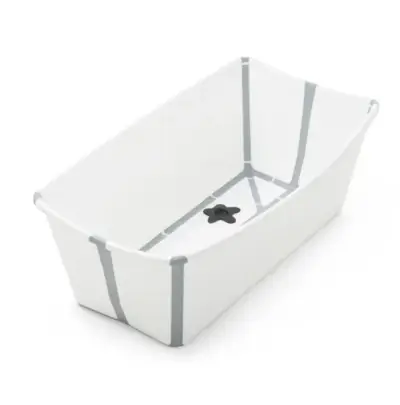 Tina Plegable para Bebé Blanca - Stokke + soporte - miniatura 1