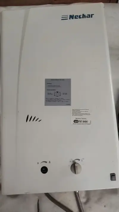 Calefón Neckar blanco de pared - miniatura 1