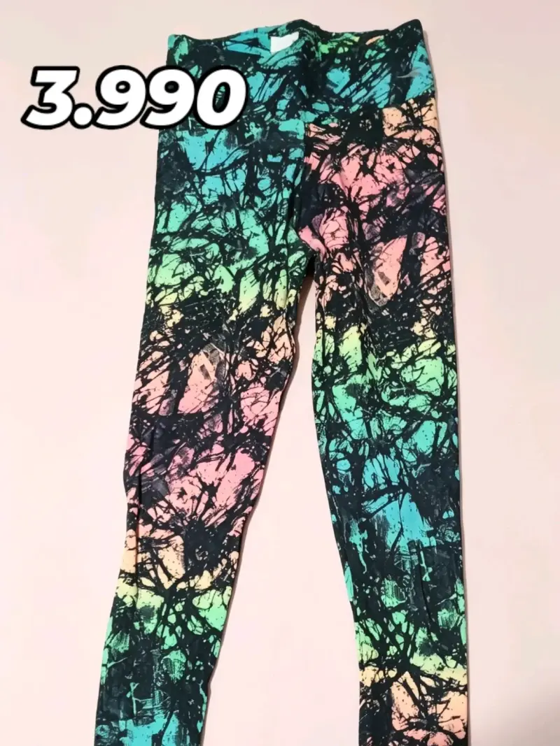Leggings multicolor estampados