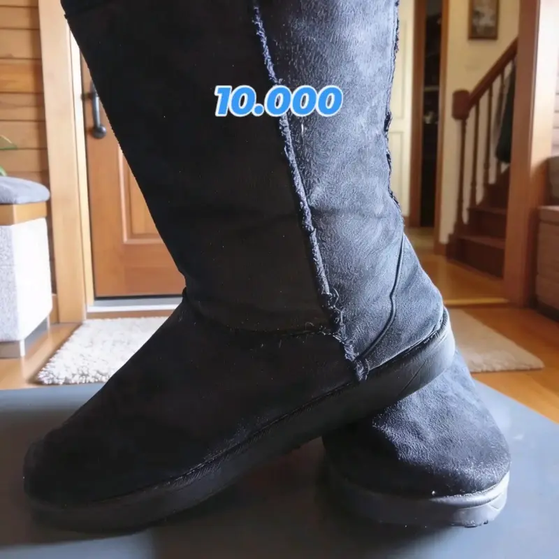 Botas negras de invierno