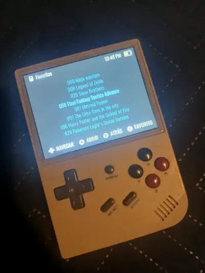 Consola portátil retro gris - miniatura 1