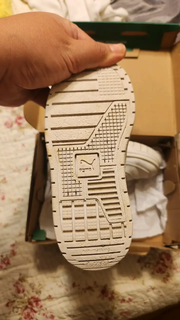 Zapatillas puma blanca niña - 2
