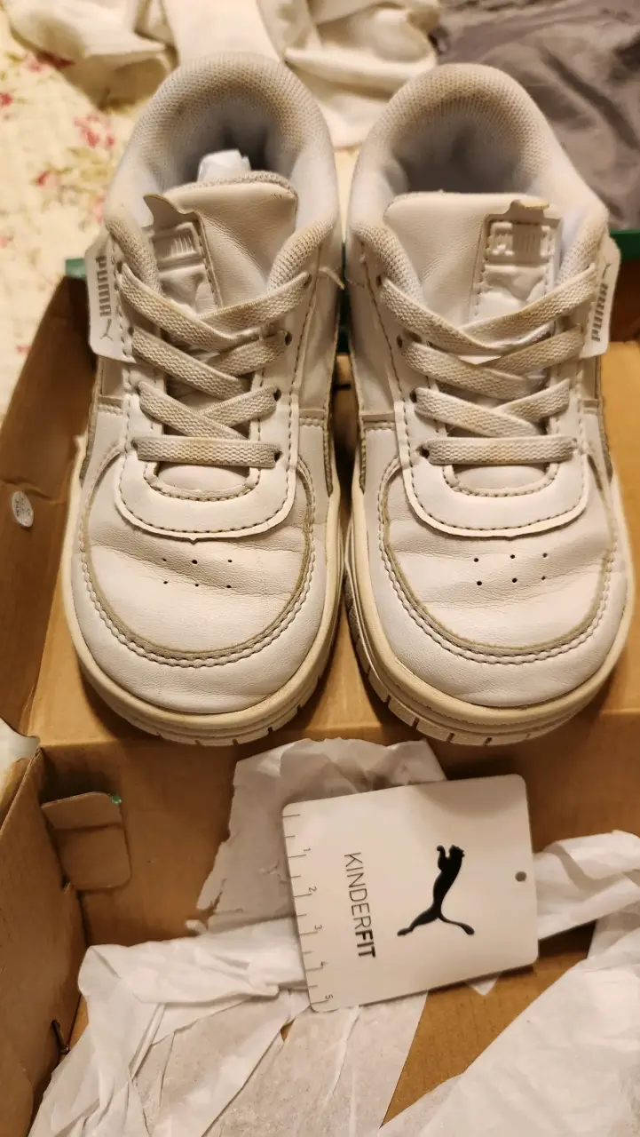 Zapatillas puma blanca niña - 3