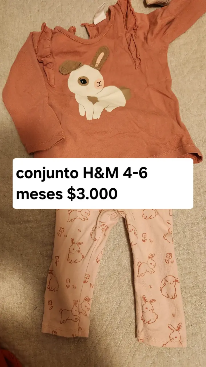 Conjunto bebé H&M 4-6 meses - 1