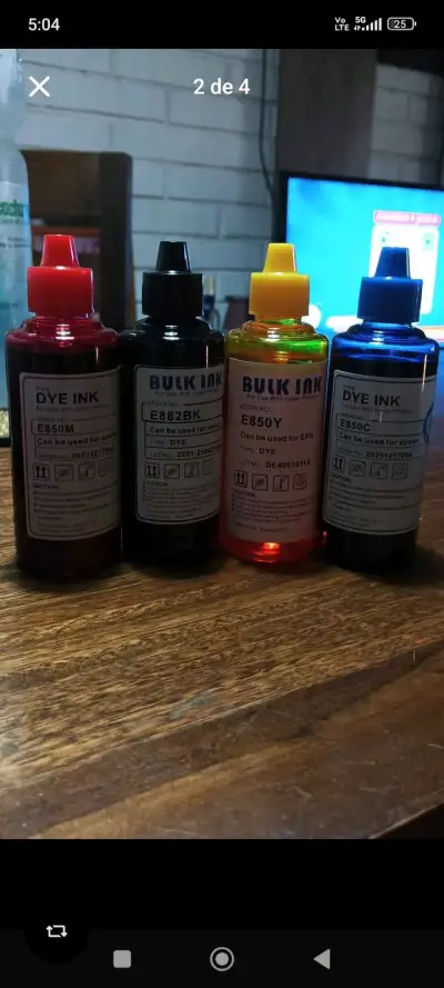 Set de tintas para impresora - miniatura 2
