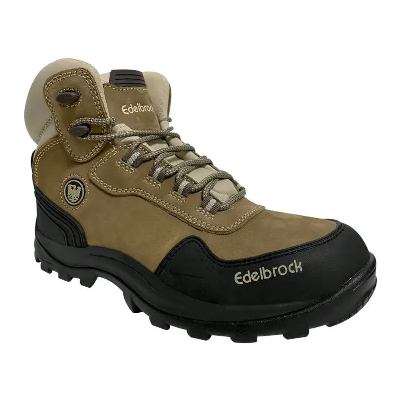 Botín Seguridad Edelbrock ED 105K Nobuck Café Comp - 1
