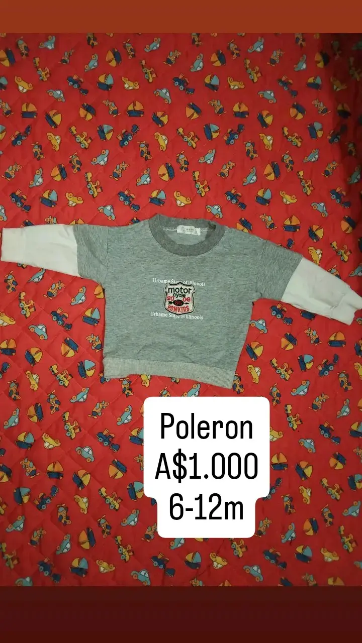 Vendo ropa usada en buen estado de bebé RN-12 - 4