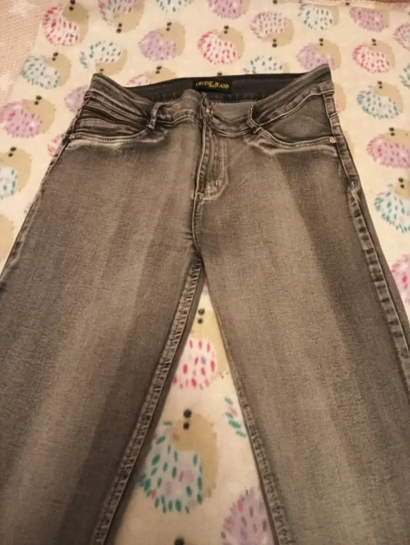 Jeans azul con bolsillos - 3