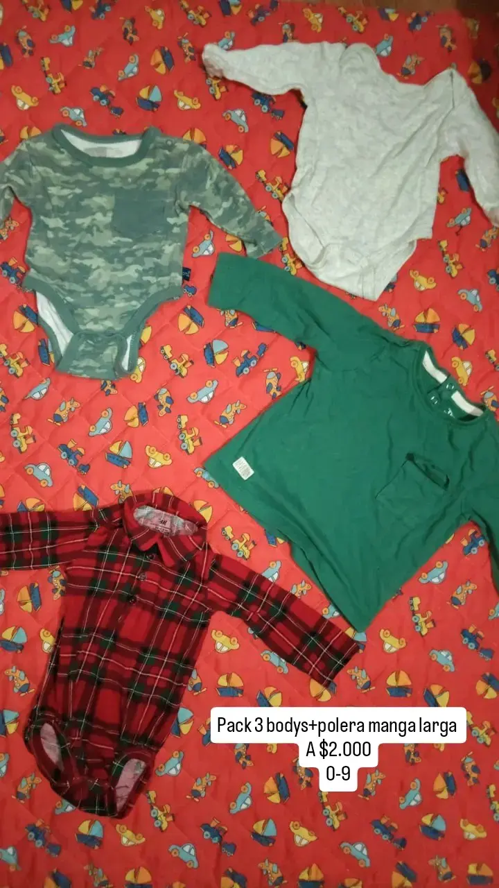 Ropa usada de bebe Rn-12m - 4