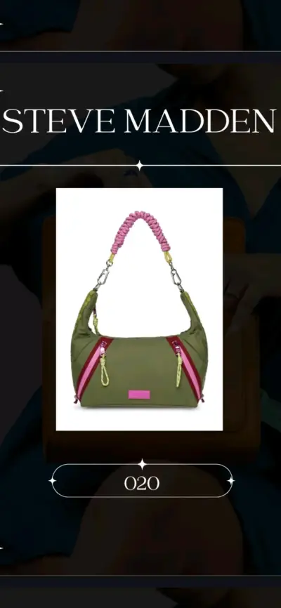 Cartera negra y verde Steve Madden Nuevas - miniatura 2