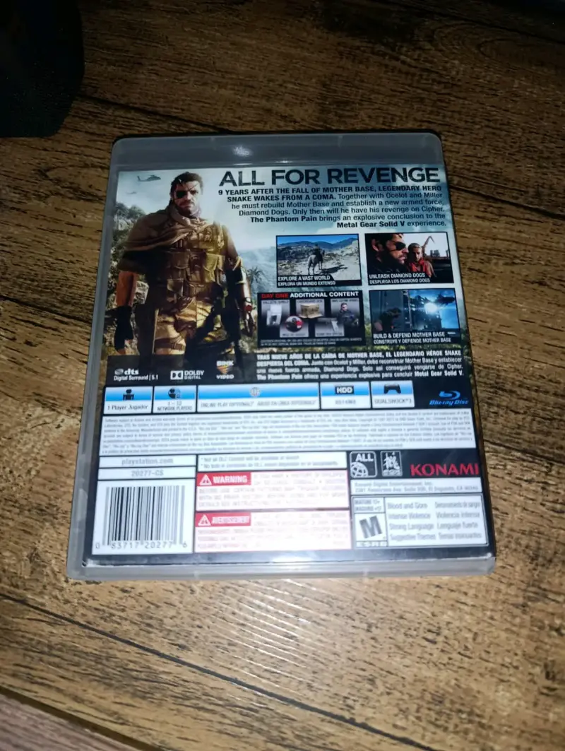 Metal Gear Solid V: The Phantom Pain PS3 Usado - 2