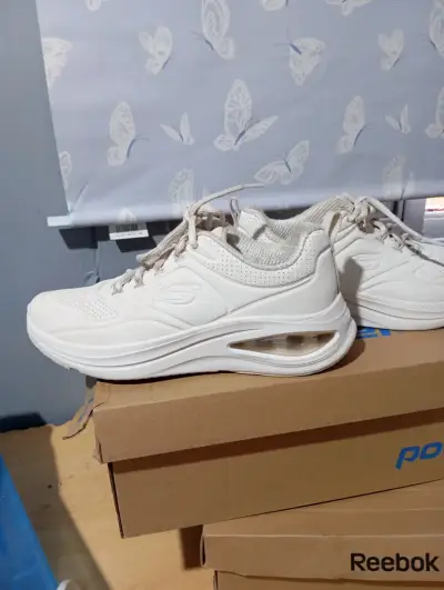 Zapatillas deportivas blancas Skech-Air - miniatura 3