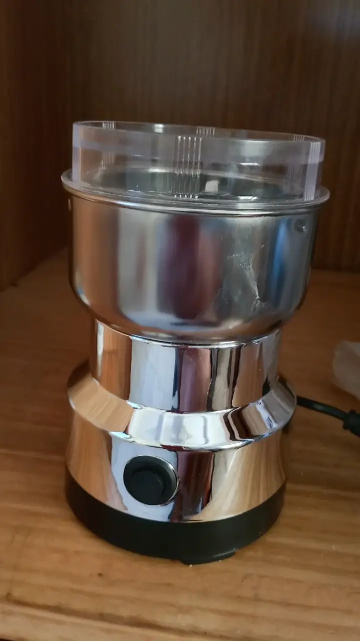 Molinillo de café eléctrico acero