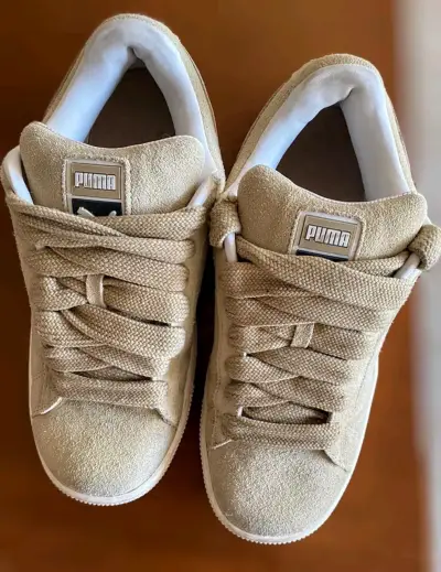 Zapatillas Puma Suede beige - miniatura 4