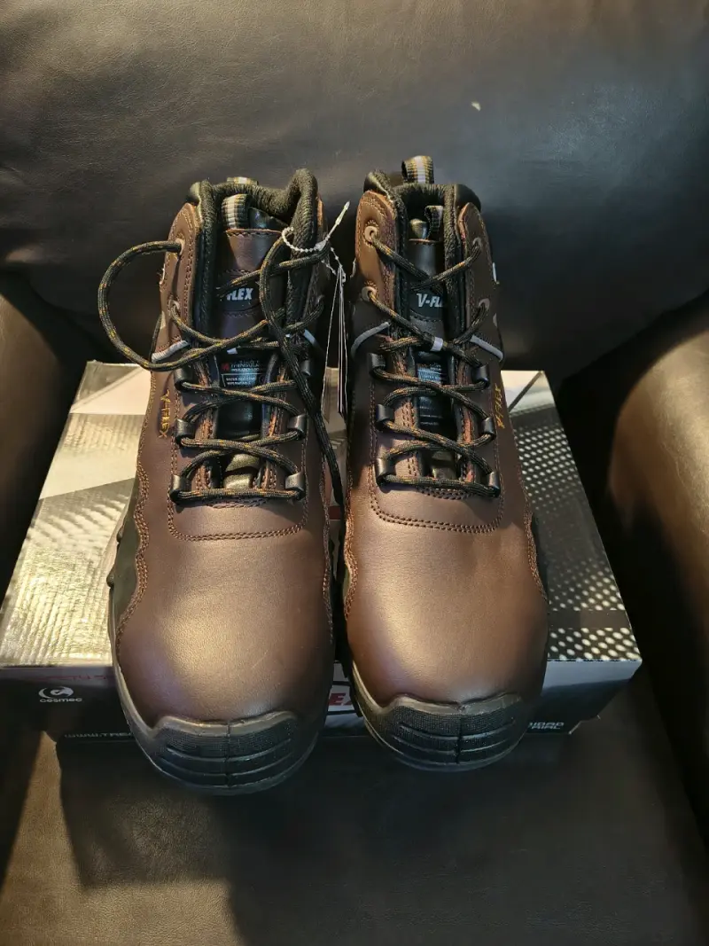 Botines de seguridad V-Flex marrones - 3
