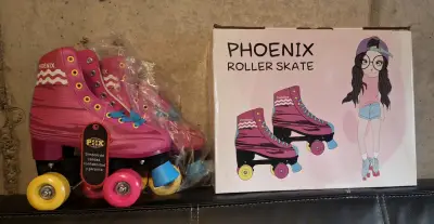 Patines rosados Phoenix nuevos (32-33) - miniatura 1