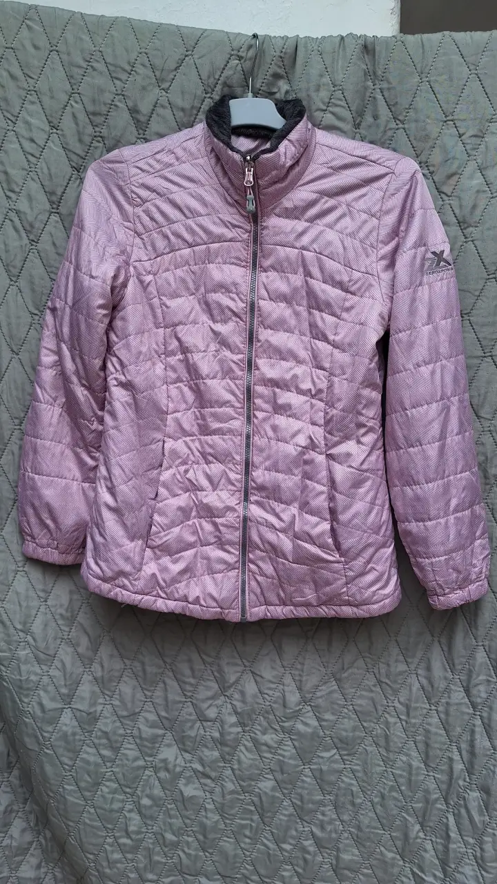 Chaqueta liviana rosada niña