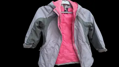 Chaqueta outdoor para niña - miniatura 1