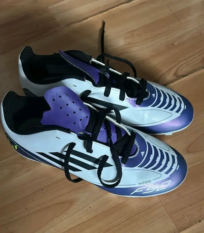 Botines fútbol Messi F50 violeta - 2