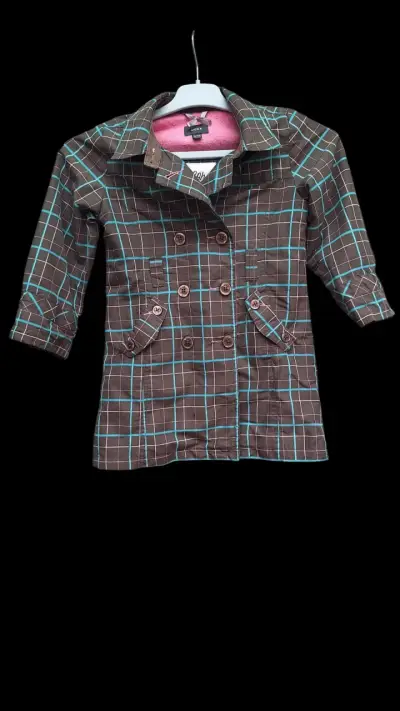 Chaqueta a cuadros marrón MEXX - miniatura 6