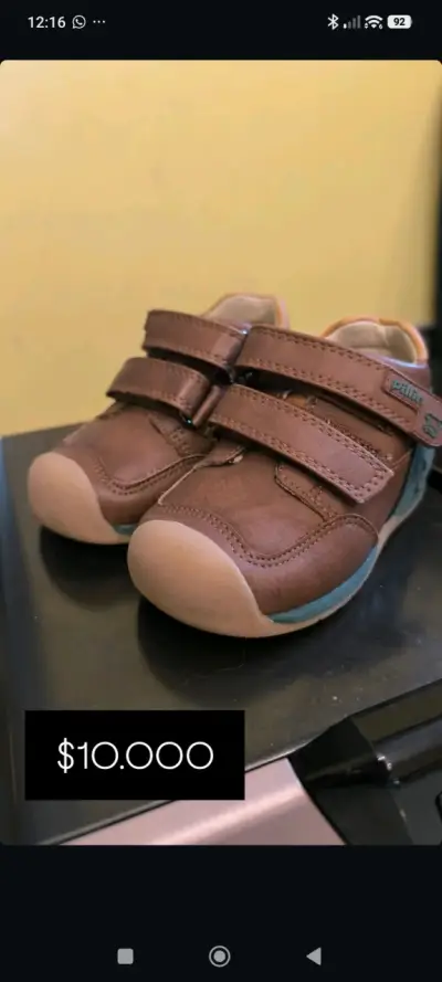 Zapatos de niño marrones - miniatura 1