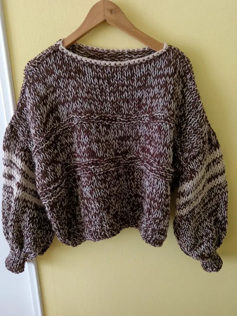 Sweater tejido colorido - 2