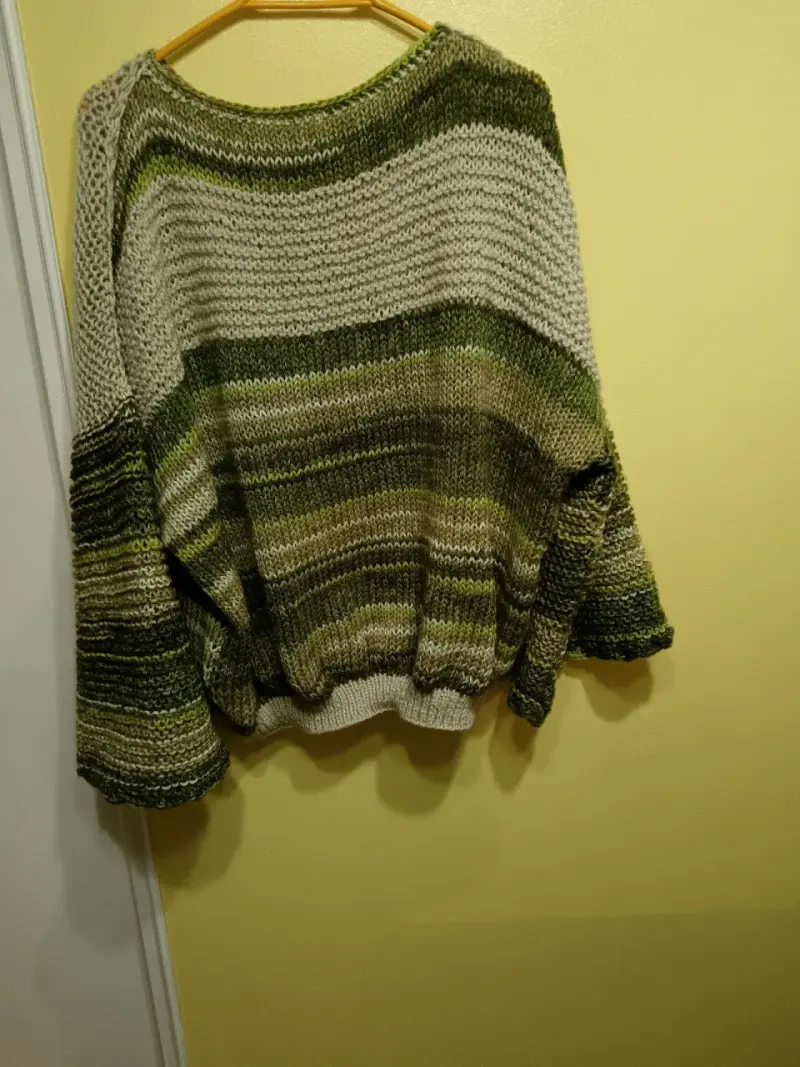 Sweater tejido colorido - 4