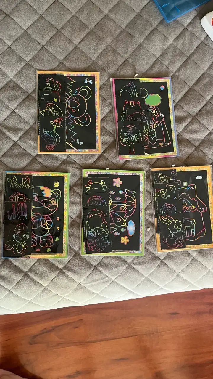 Juegos de raspar para revelar una imagen