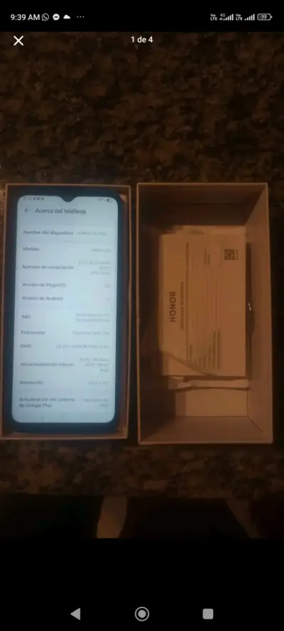 Honor X5 Plus en caja - miniatura 1