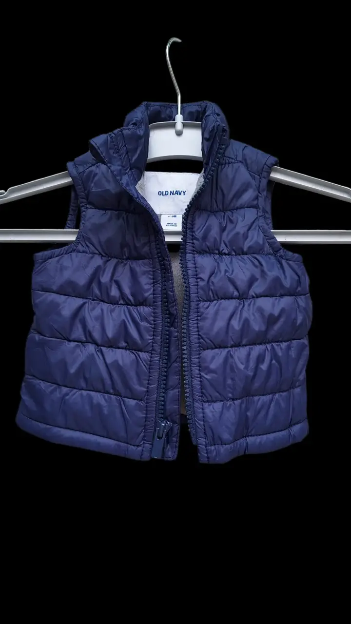 Chaleco acolchado azul Old Navy