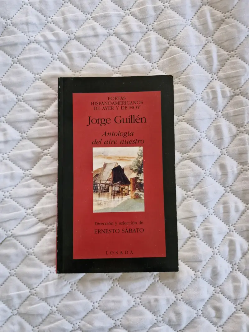 Libro Jorge Guillén - Antología del aire nuestro