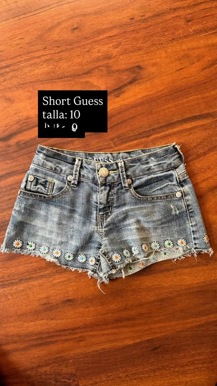 Dos short the jeans niña talla 10 - 1