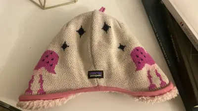 Gorro infantil Patagonia beige - miniatura 1