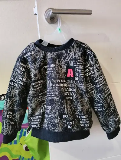 Polerón niño estampado gráfico - miniatura 1