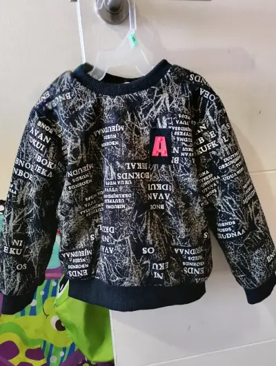 Polerón niño estampado gráfico - miniatura 2