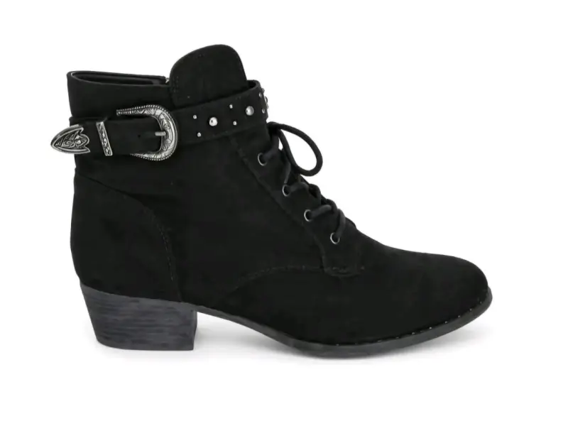 Botines negros con tachuelas - 2