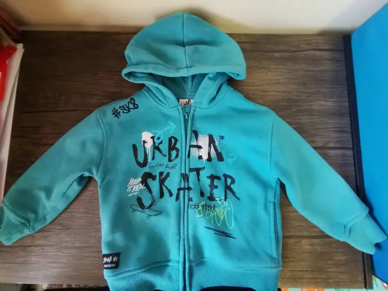 Polerón azul Urban Skater niño - 1