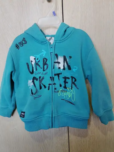 Polerón azul Urban Skater niño - miniatura 2