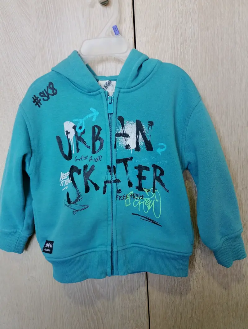 Polerón azul Urban Skater niño - 4