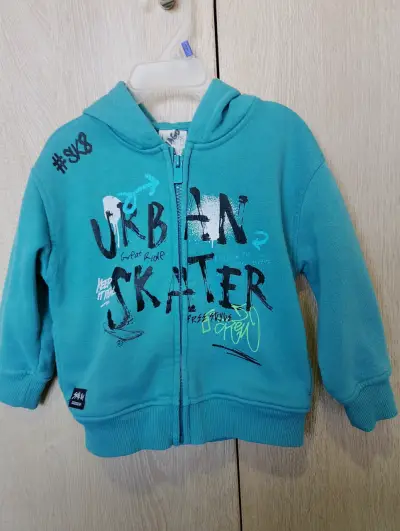 Polerón azul Urban Skater niño - miniatura 4