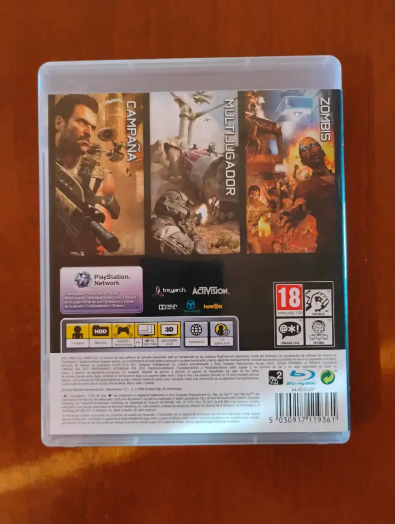Pack PS3-Call of Duty Black Ops - 4