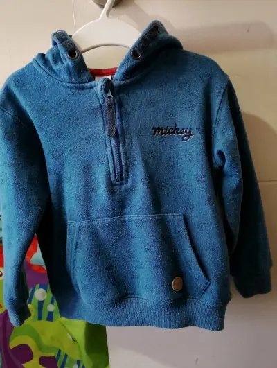 Polerón infantil azul Mickey - miniatura 2