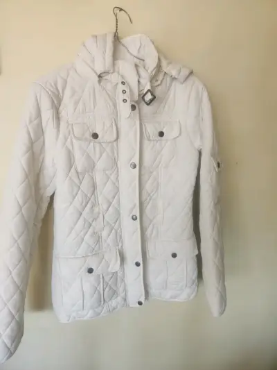 Chaqueta WADOS acolchada blanca - miniatura 1